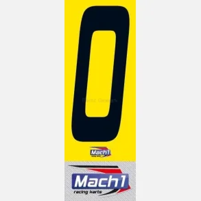 Nummer Klistermrke #0