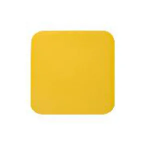 Nummerplade klistermrke, Krystal, Gul