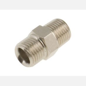 Lige connector for bremseslange M10x1-1/8