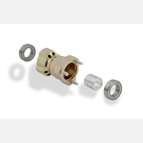 Komplet Forhjulsnav Magnesium BSS L. 90mm