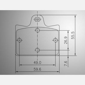 Bremseklods Bremer/PCR bag