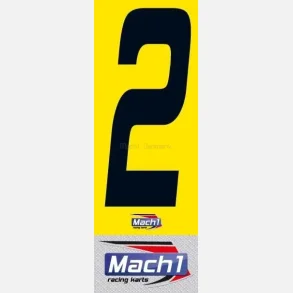 Nummer Klistermrke #2