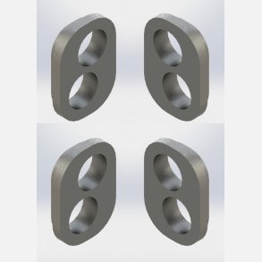 Eccentric brikker for Vario ratstamme, st