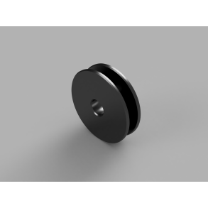 Skive 80x40x10 alu, s�detilbeh�r