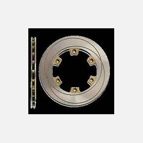 Bremseskive til nav, vent. 200mm Rille