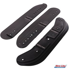 NEW LINE RAMMEBESKYTTER S�T, 3 STK, SLIM, SORT