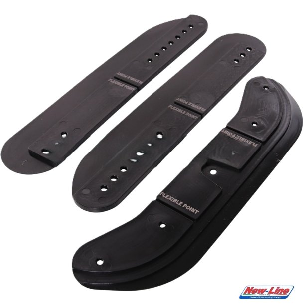 NEW LINE RAMMEBESKYTTER S�T, 3 STK, SLIM, SORT