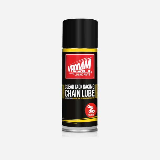 VROOAM KDESPRAY, CLEAR TACK RACING CHAIN LUBE, 400 ML